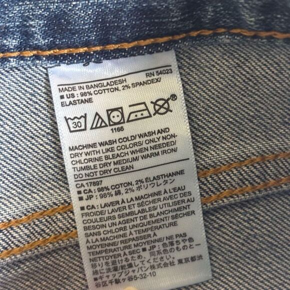 Banana Republic girlfriend rolled cuff straight leg jeans size 14 new - Picture 5 of 11